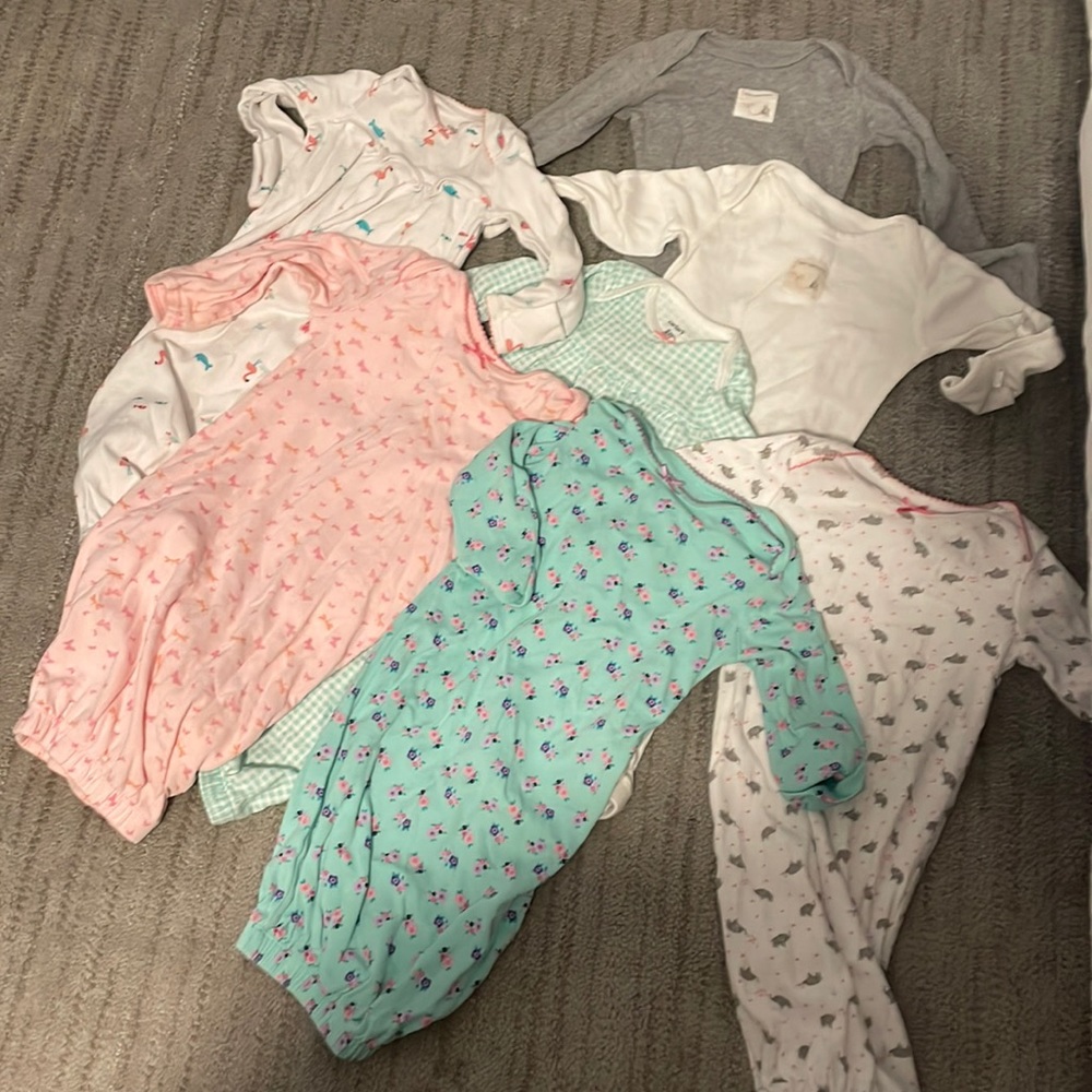 Bundle of onesie dresses